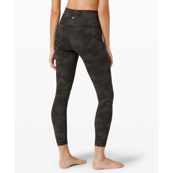 Lululemon Wunder Under High-Rise Tight leggings 25" Heritage 365 Camo Size 4 - Picture 1 of 8